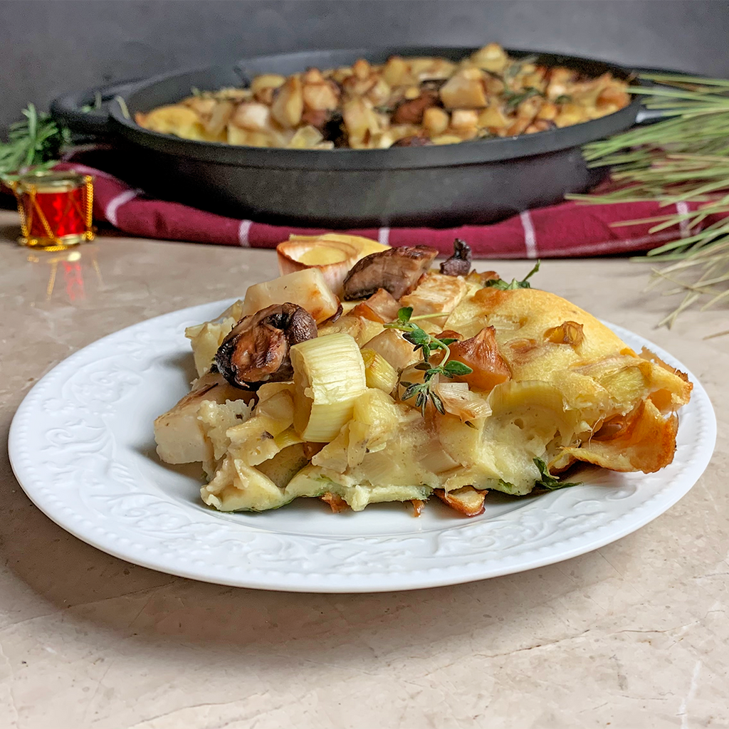 Roasted Vegetable Yorkshire Pudding