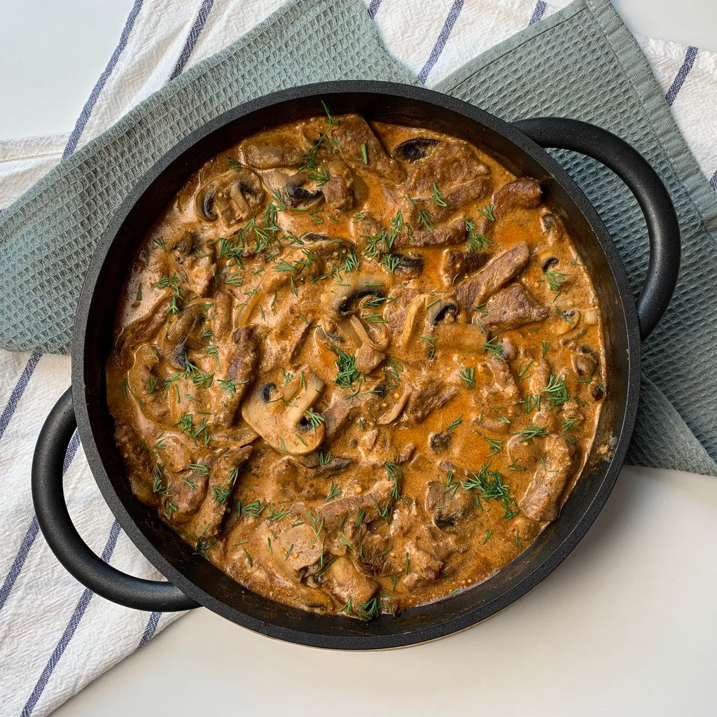 Russian Beef Stroganoff