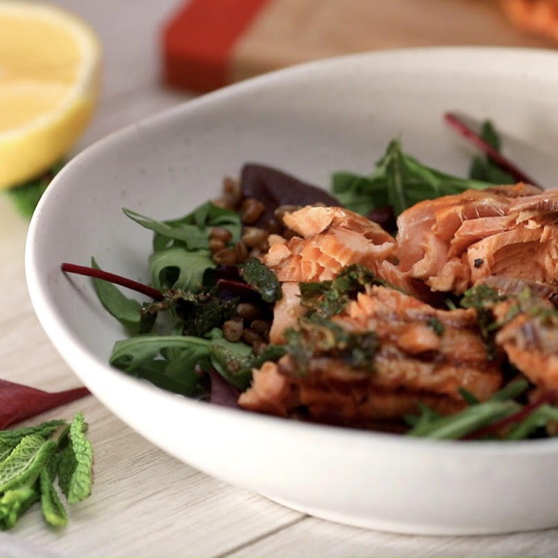 Supergrain Salmon Salad