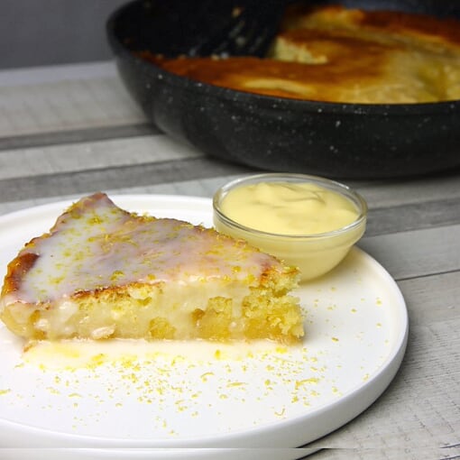 Lemon Drizzle Sponge Pudding