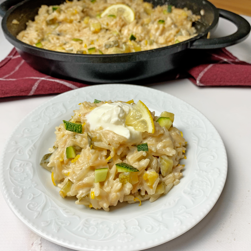Courgette and Lemon Risotto
