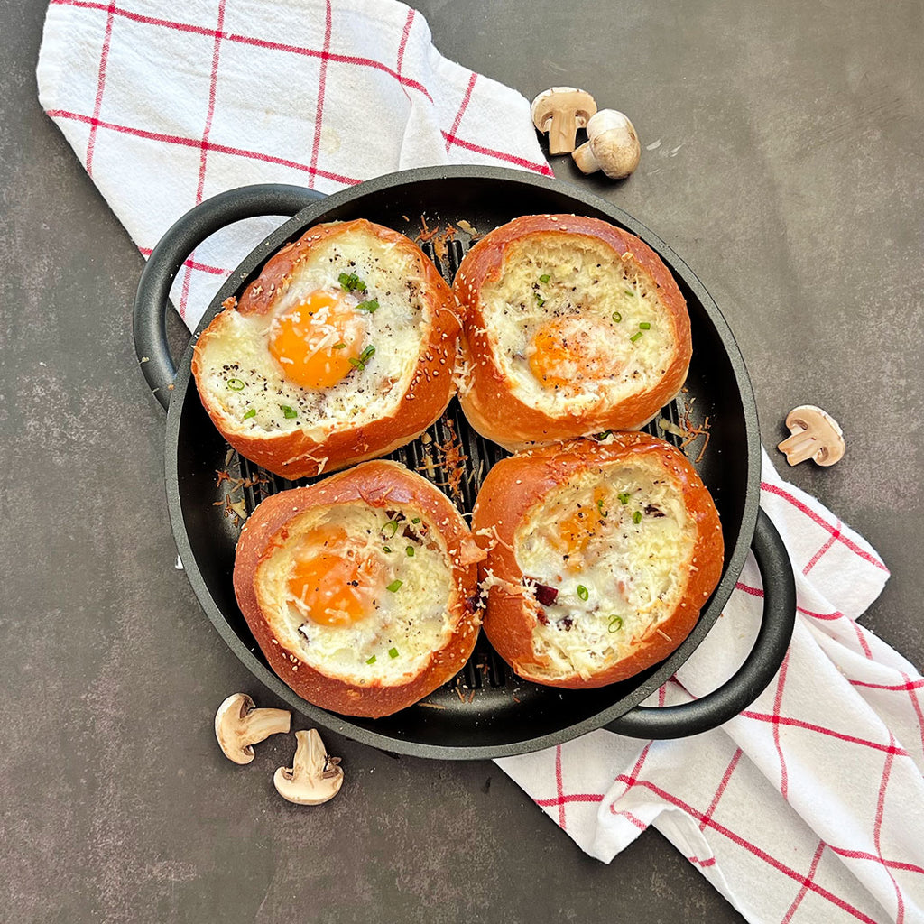 Breakfast Bread Bowls