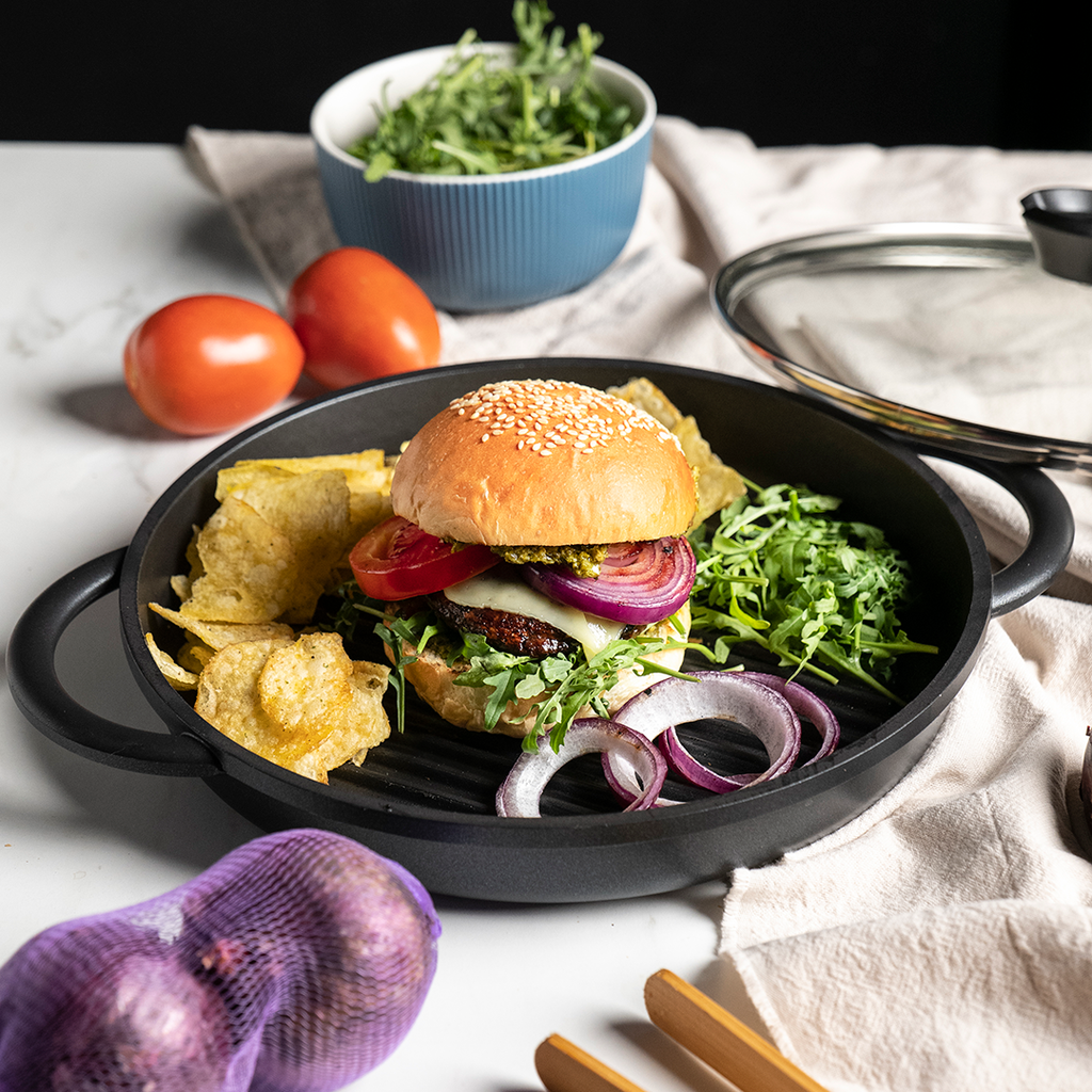 Portobello Mushroom Burger – Jean Patrique Professional Cookware