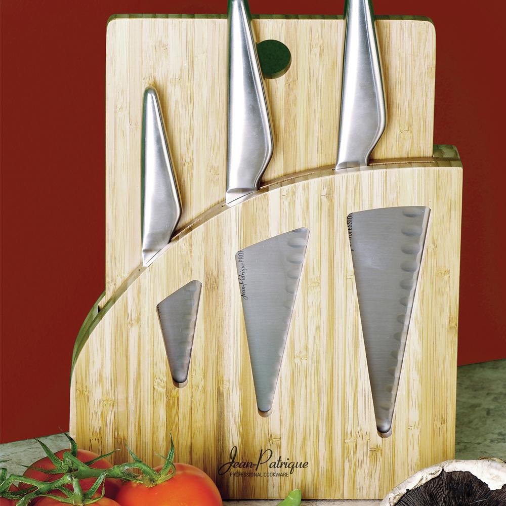 Chopaholic Oriental 3 Piece Chef's Knife Set with Professional Bamboo