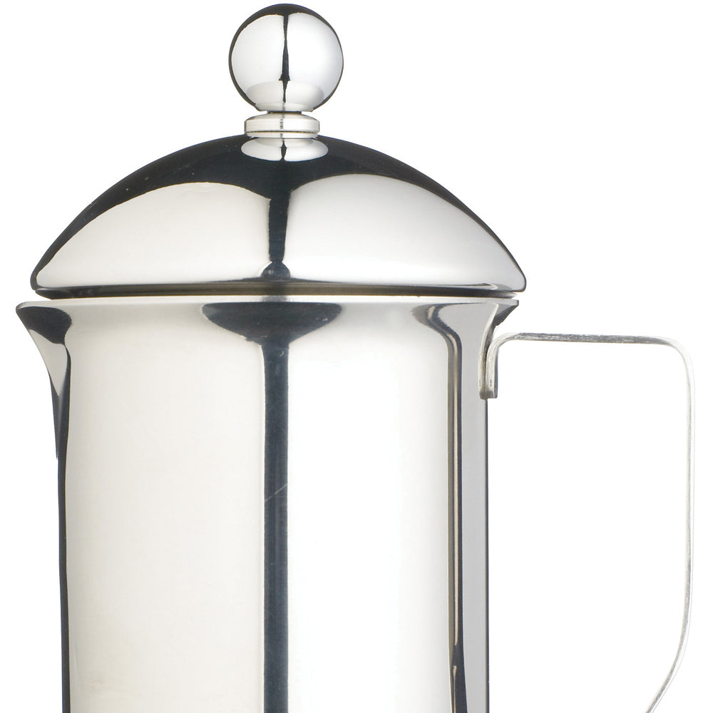 Eight Cup Single Walled S/S Cafetière