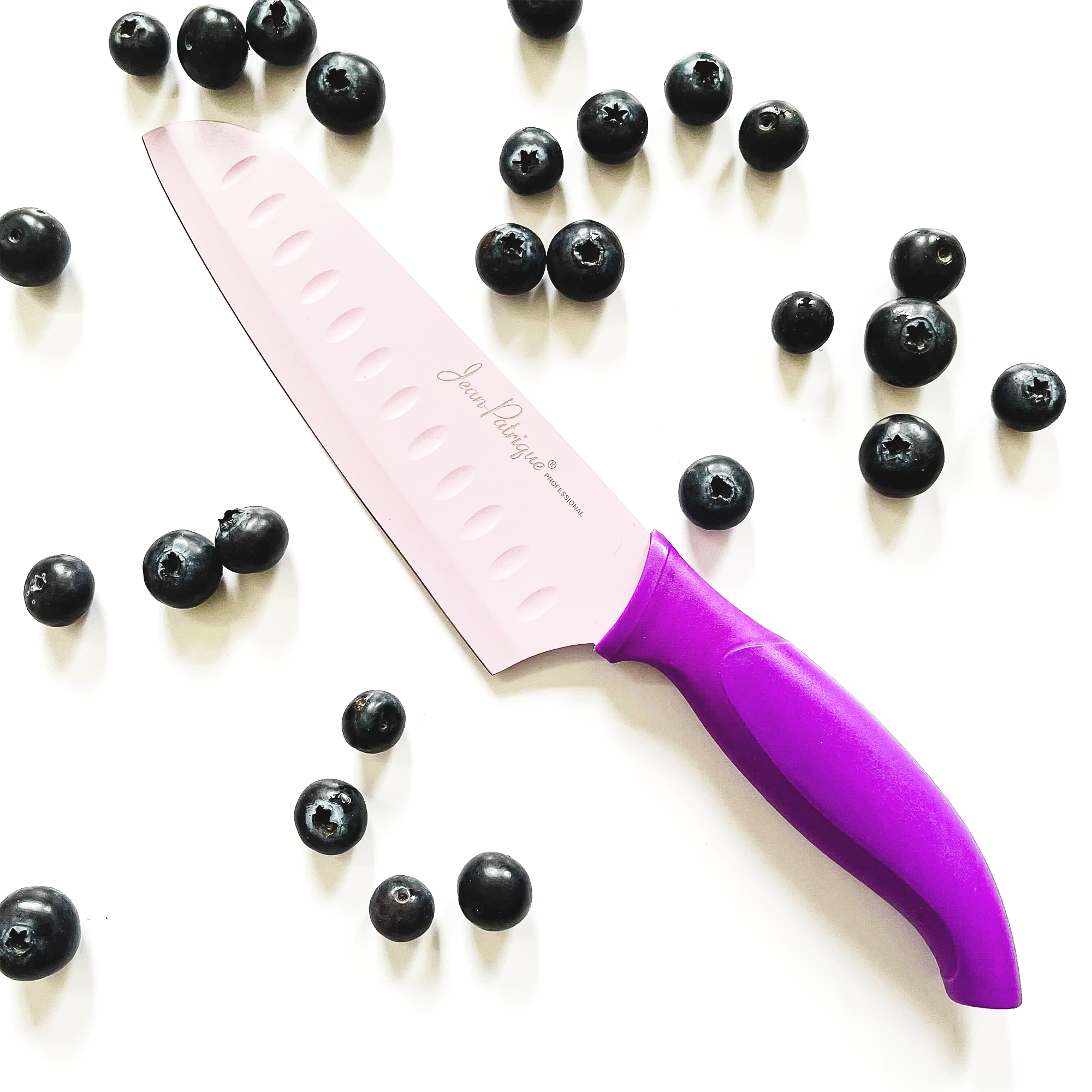 7" Purple Santoku Knife