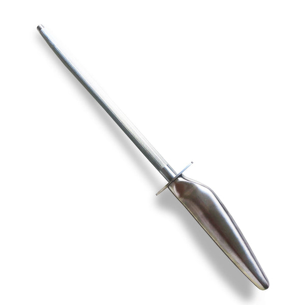 Chopaholic Stainless Steel Knife Sharpener - 8 Inch