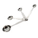 Chef's Stainless Steel Measuring Spoons - Set of 4
