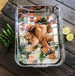 Stainless Steel Roaster Pan with Serving Rack Box
