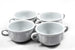 Set of 4 Classic Culinaria Double-Handled Soup Bowls