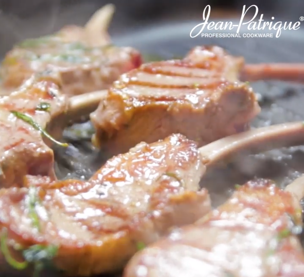 Lamb Chops with Christmas Vegetables