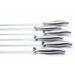Professional Chef's Stainless Steel BBQ Skewers - Set of 6