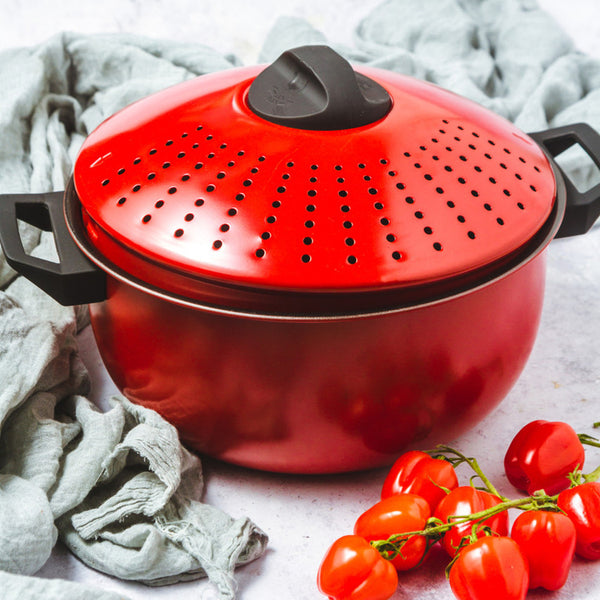 4L Pasta Pot with Strainer Lid
