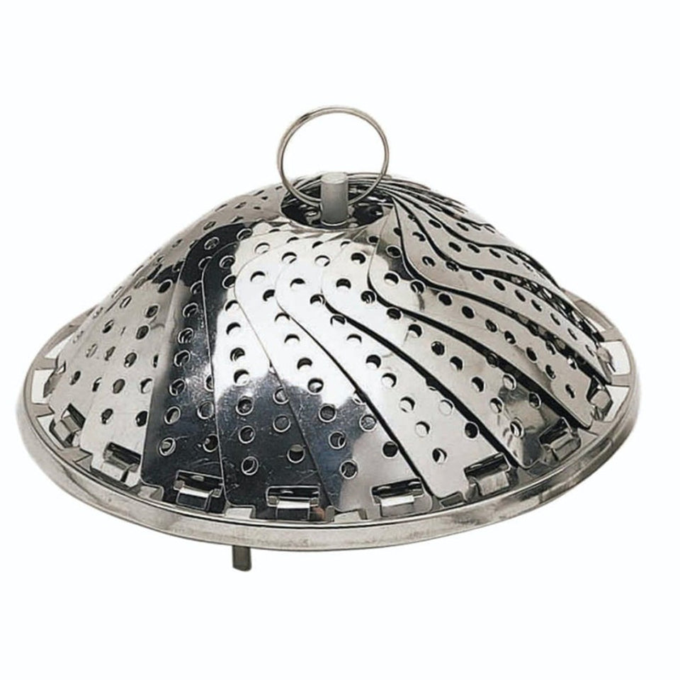23cm Collapsible Stainless Steel Steaming Basket