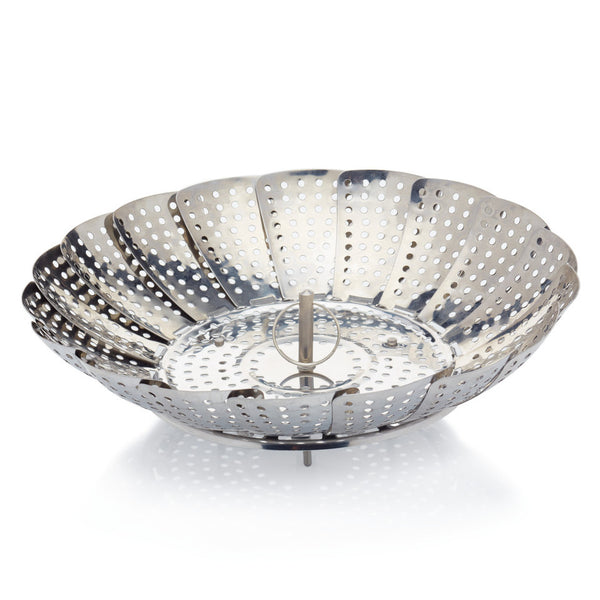 23cm Collapsible Stainless Steel Steaming Basket