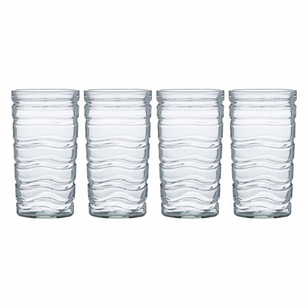 Ravenhead 4 Wave Hi Ball Glasses