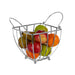 Asa Chrome Fruit Basket with Handles