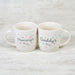 Hugs & Kisses Mummy and Daddy Mugs Gift Mugs