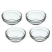 KitchenCraft Set of 4 Glass Pinch Bowls