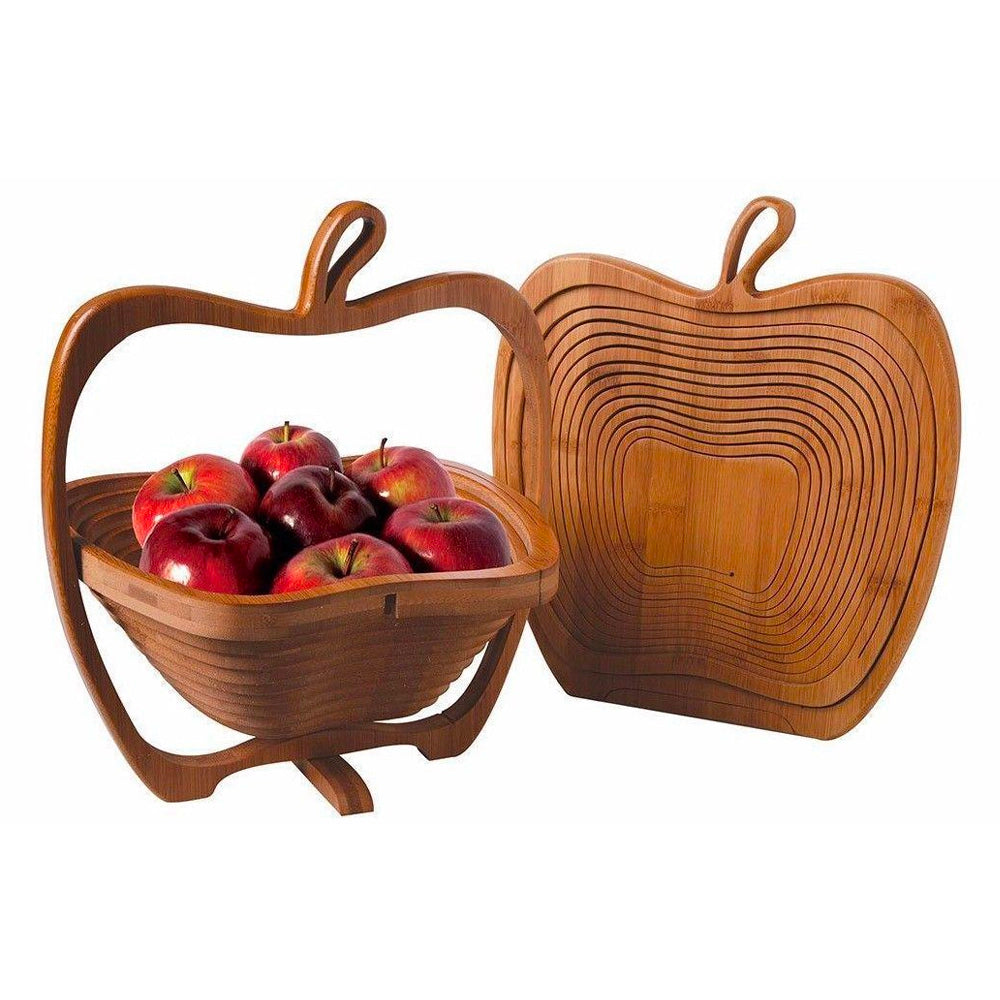 Collapsible Wooden Apple Basket