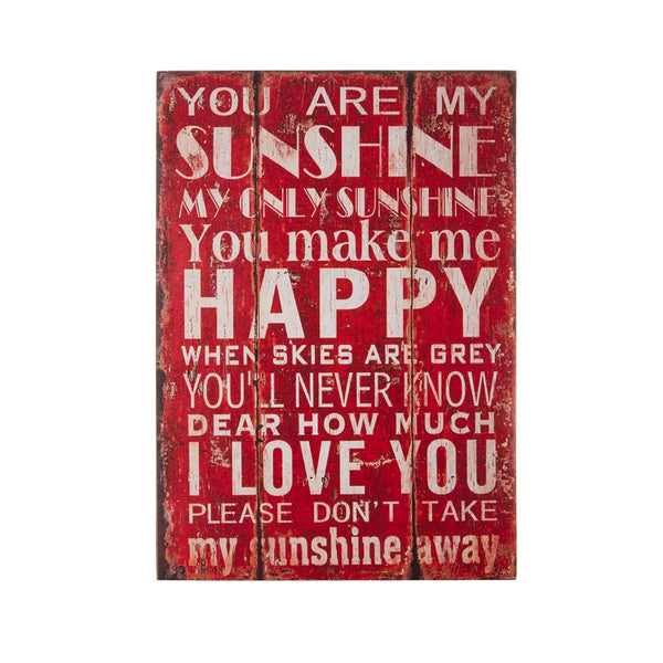 Sunshine Wall Plaque