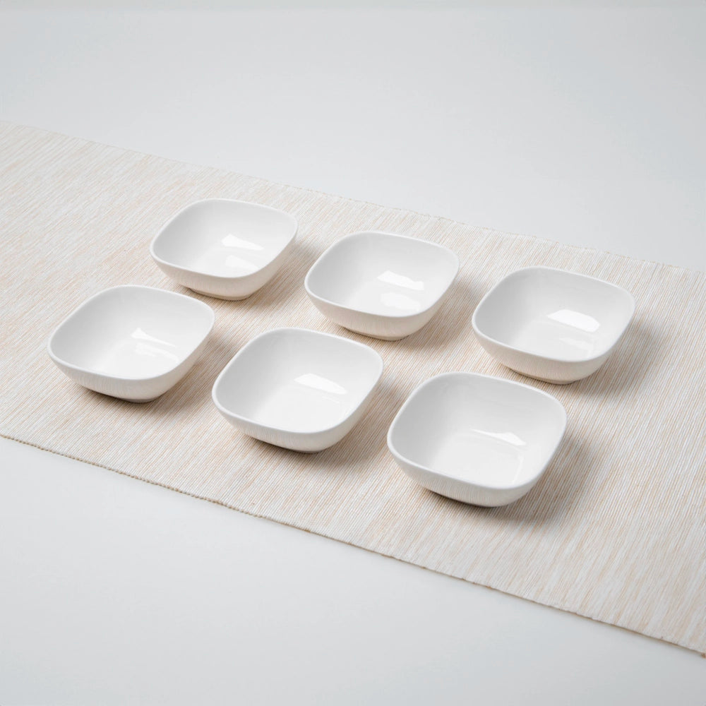 Small Square Bowls, Set of 6