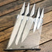 5 Piece Knife Set with Perspex Block