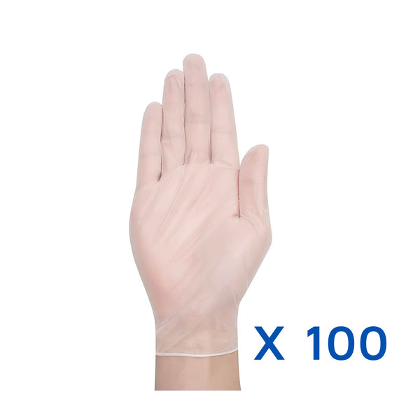 Disposable Vinyl Gloves (M or L) (10p per glove)