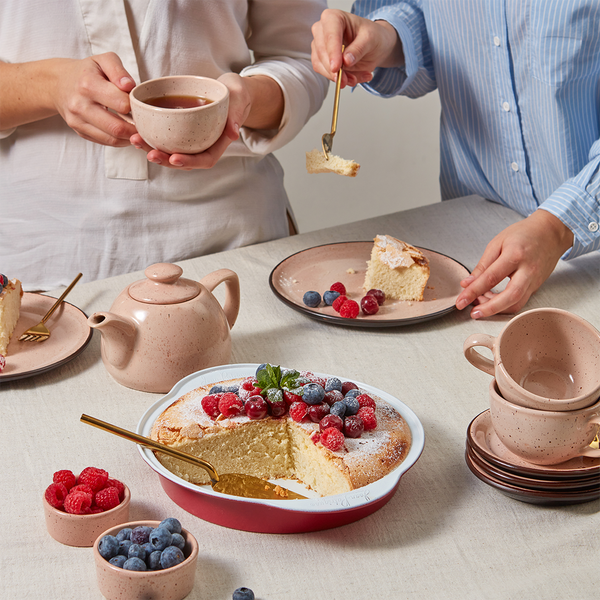 Eco-Cook Non-Stick Ceramic Pie Dish - 27cm