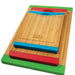 Bamboo Chopping Board with Silicon Ends