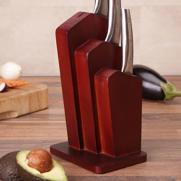 3-Slot Cherry Knife Block