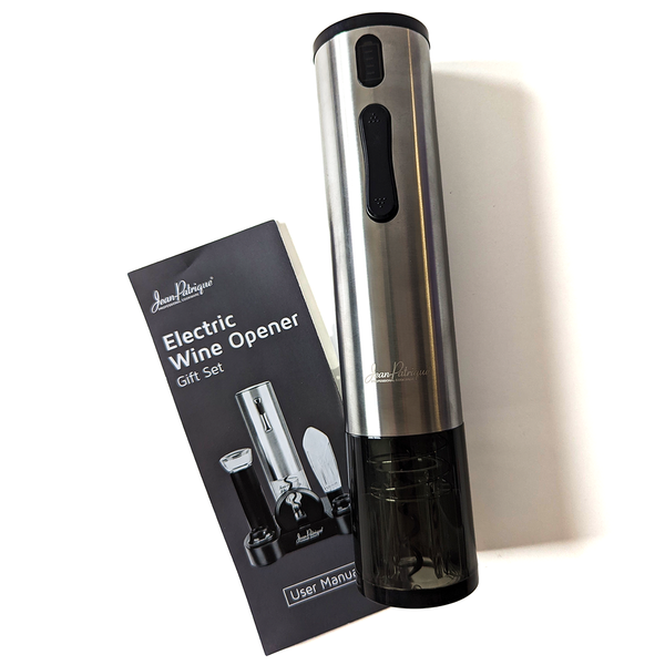 Jean Patrique Electric Wine Opener Gift Set