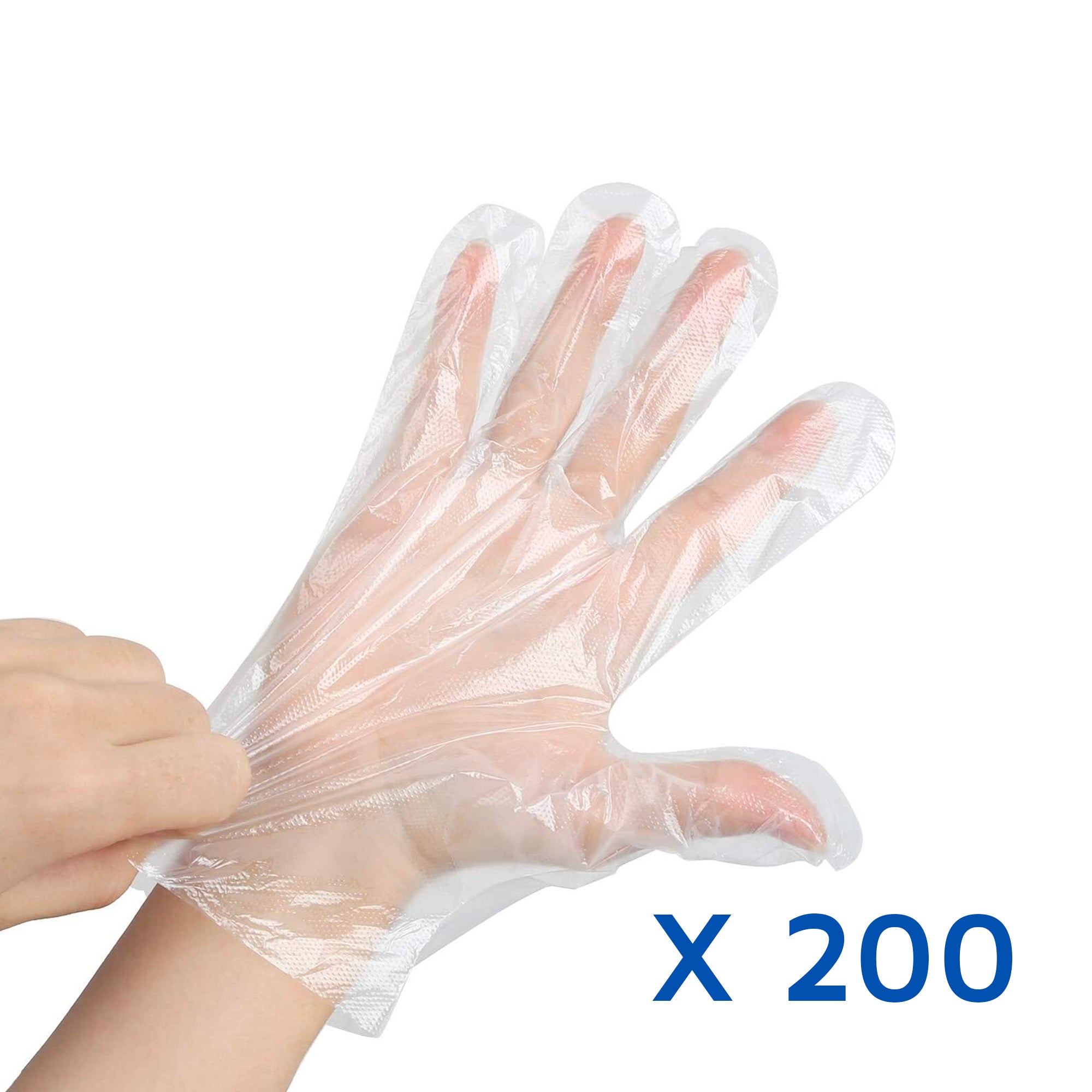 Disposable Plastic Gloves (One Size) (3p per glove)