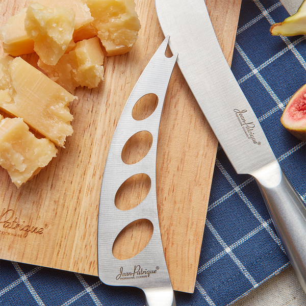 3-Piece Cheese Knife Set with Traditional Cheese Board