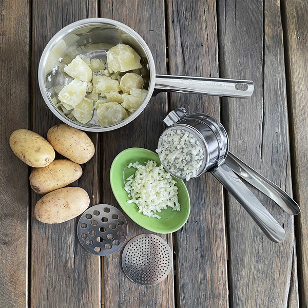 Stainless Steel Potato Ricer Set