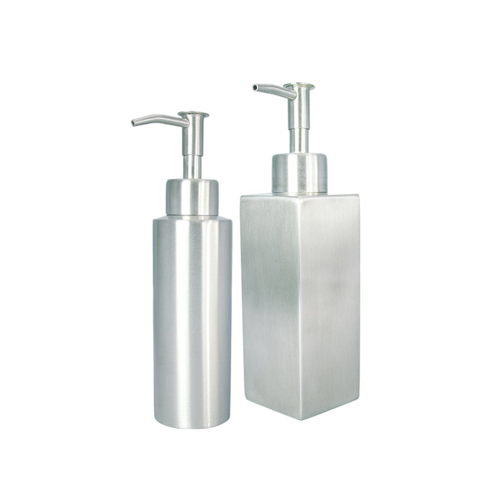 Stainless Steel Soap Dispenser Set
