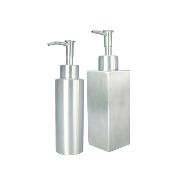 Stainless Steel Soap Dispenser Set