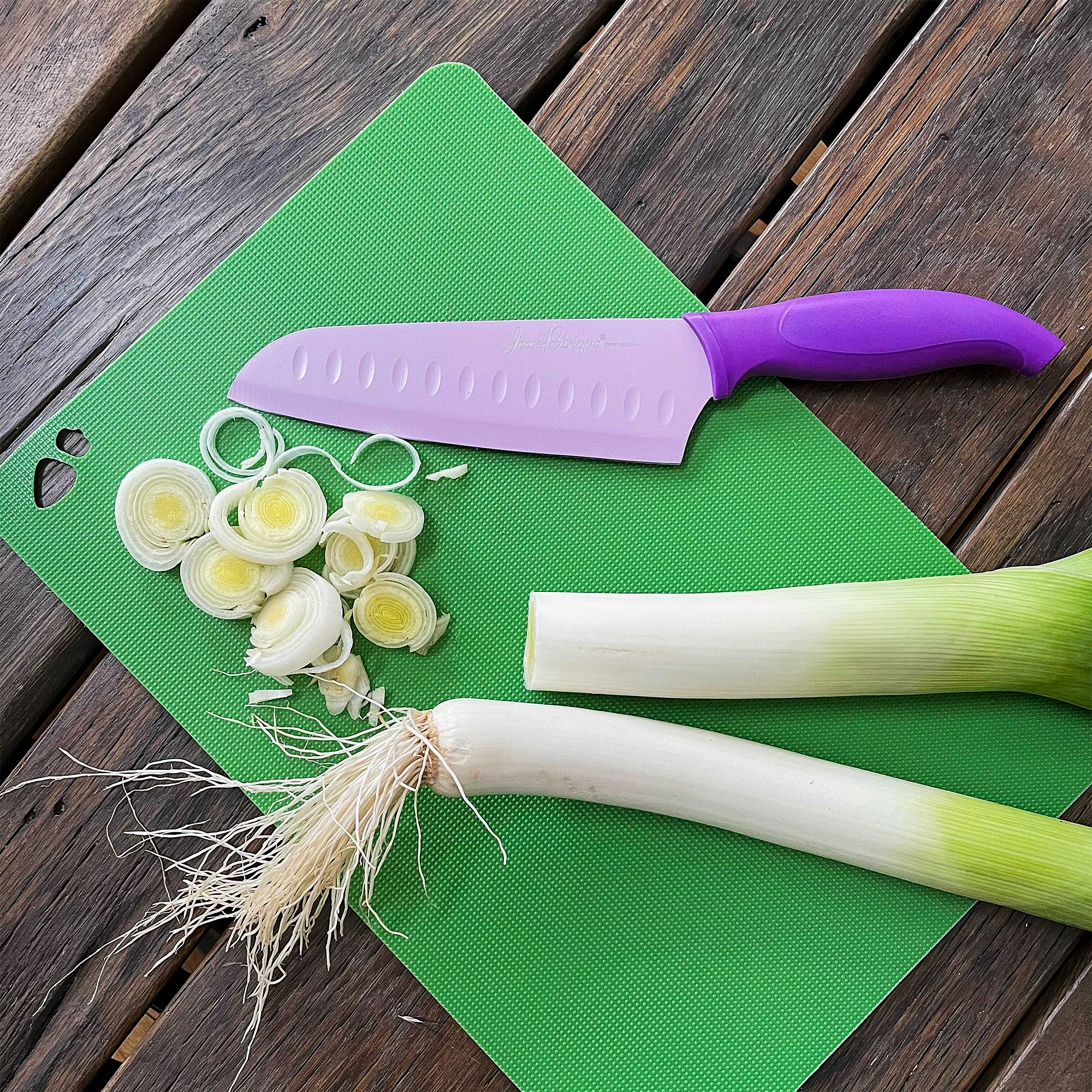 7" Purple Santoku Knife