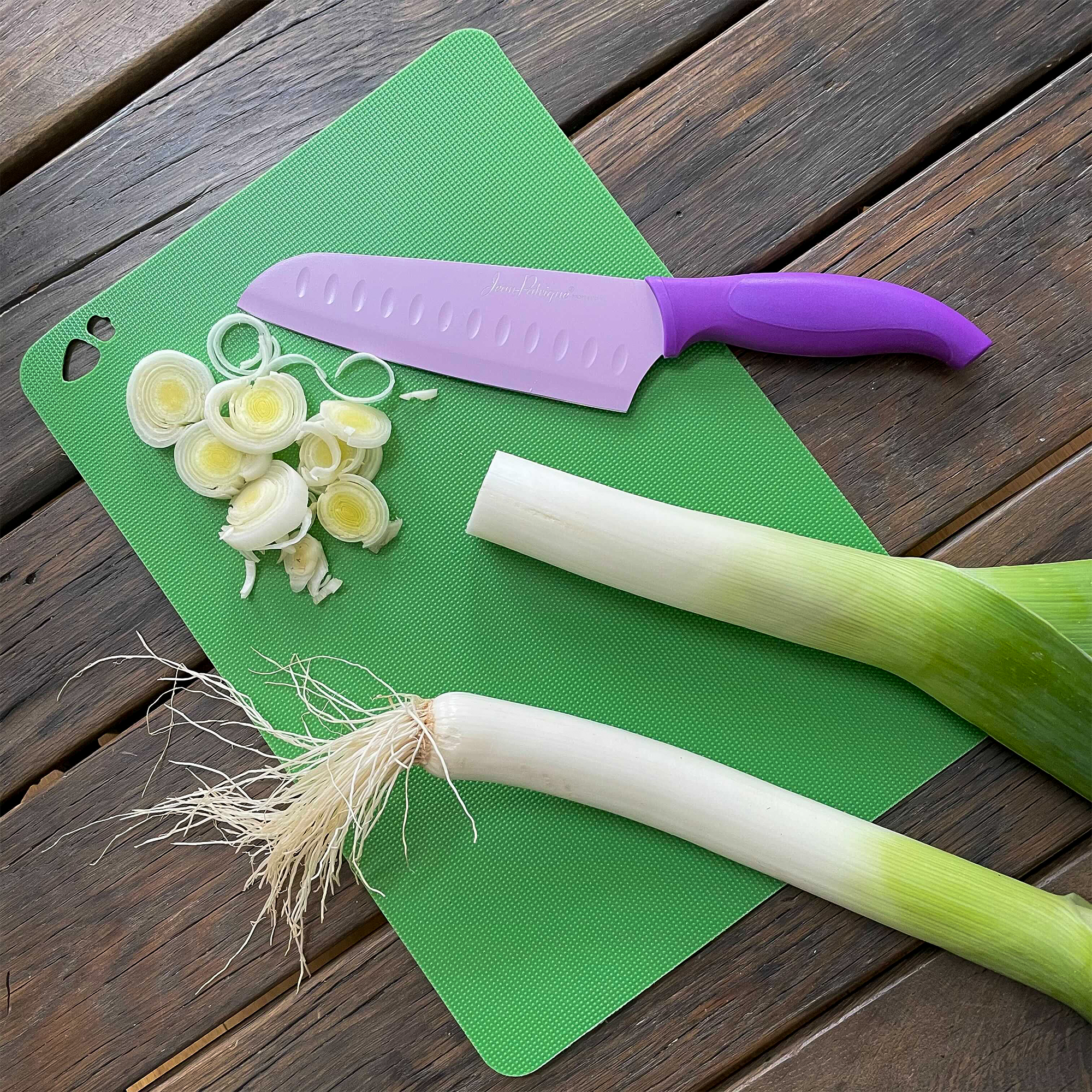 7" Purple Santoku Knife