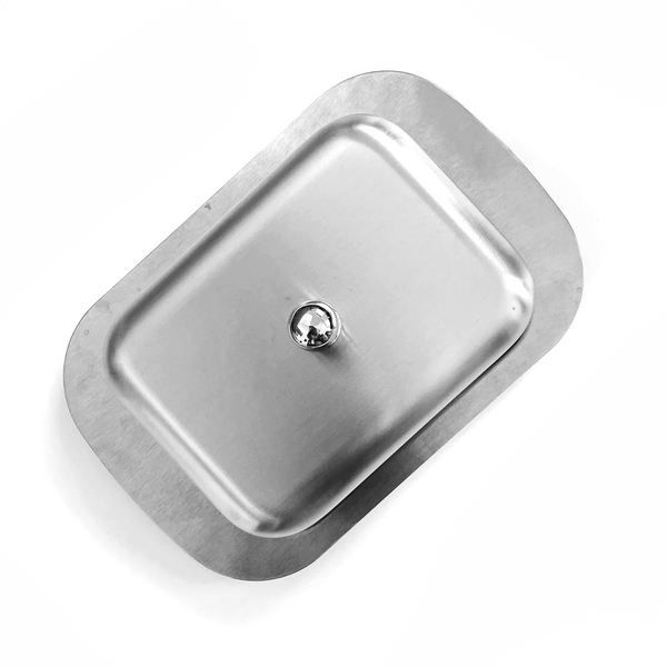 Windsor Stainless Steel Butter Dish With Lid