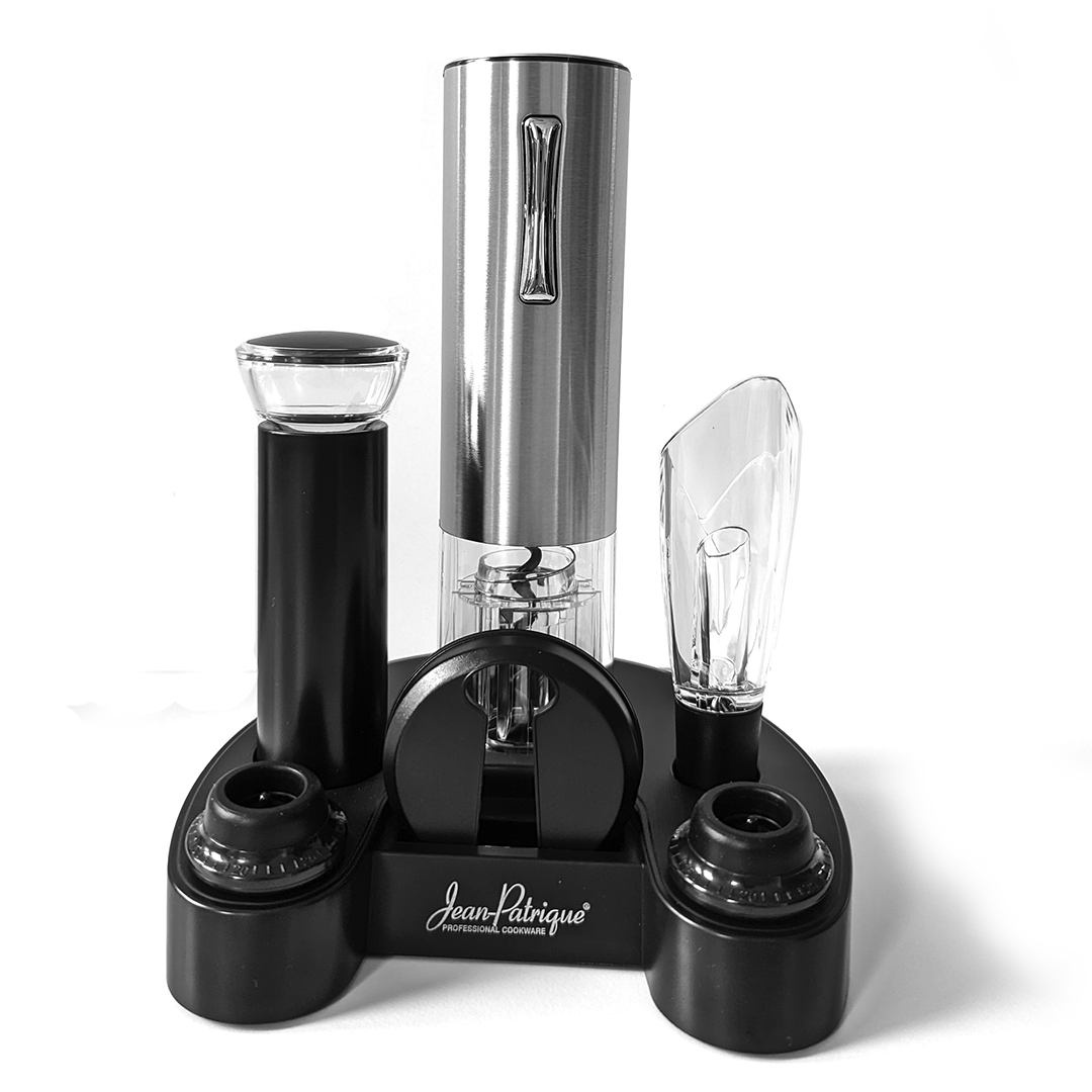 Jean Patrique Electric Wine Opener Gift Set