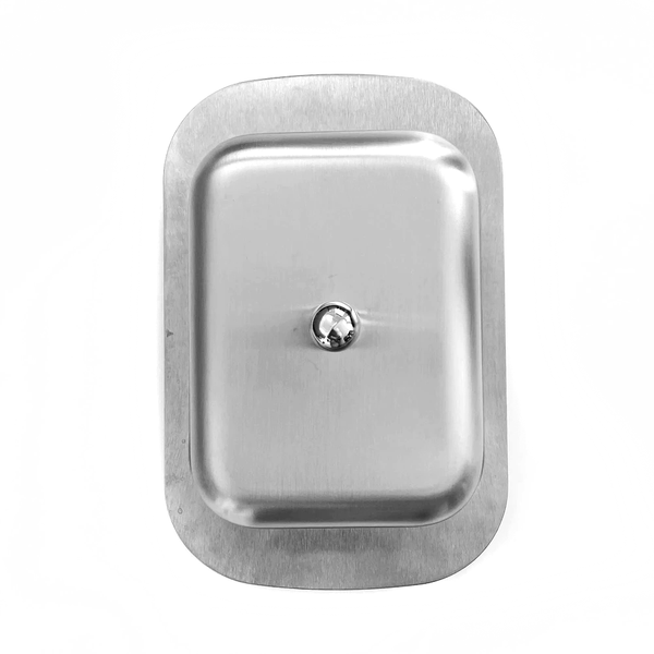 Windsor Stainless Steel Butter Dish With Lid