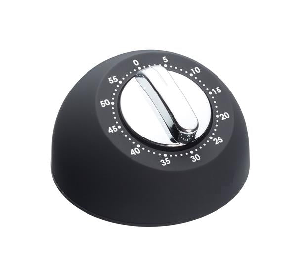 Soft-Touch Mechanical 1-Hour Kitchen Timer