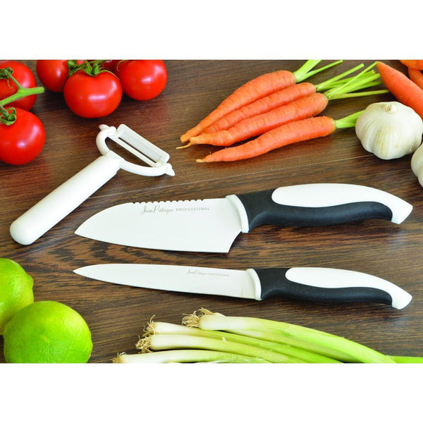 3 Piece Chef’s Non-Stick Black & White Prep Set