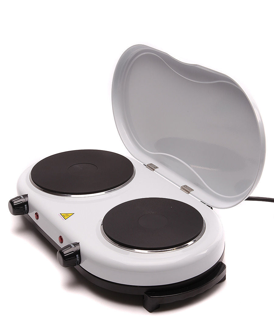 Twin Hob & Electric Warming Plate Twin Jean Patrique Professional