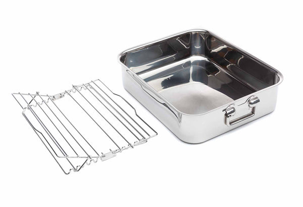 40cm Roasting Tray + Scissor Rack