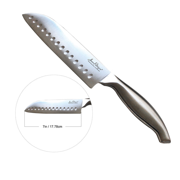 Chopaholic Japanese Santoku Chef's Knife - 7 Inch
