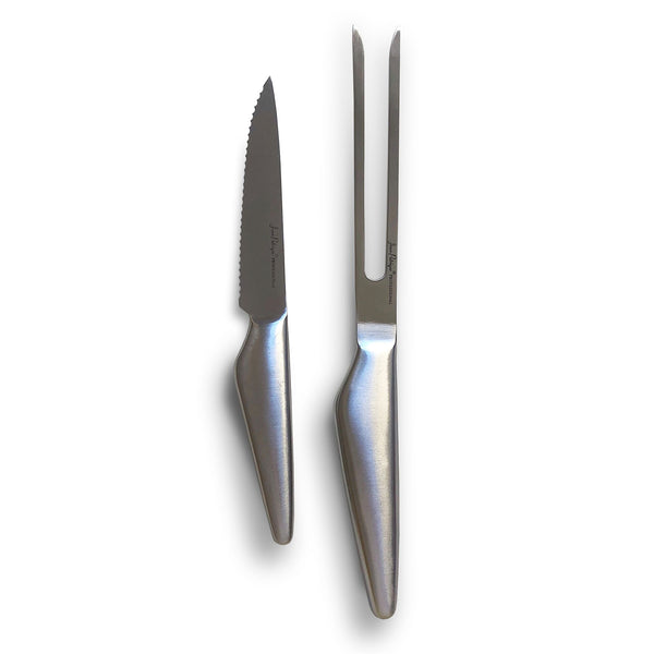 Chopaholic Carving Knife and Meat Fork Set