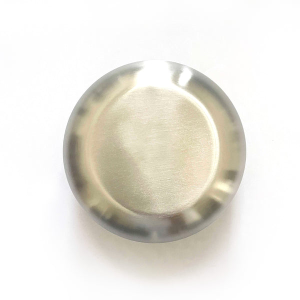 Olive Tapas Dish - Brushed Stainless Steel