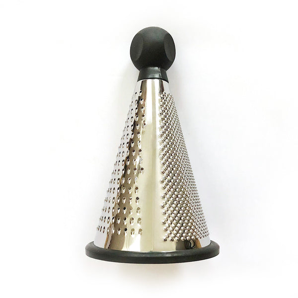 Stainless Steel Cheese Grater - 3 Sided